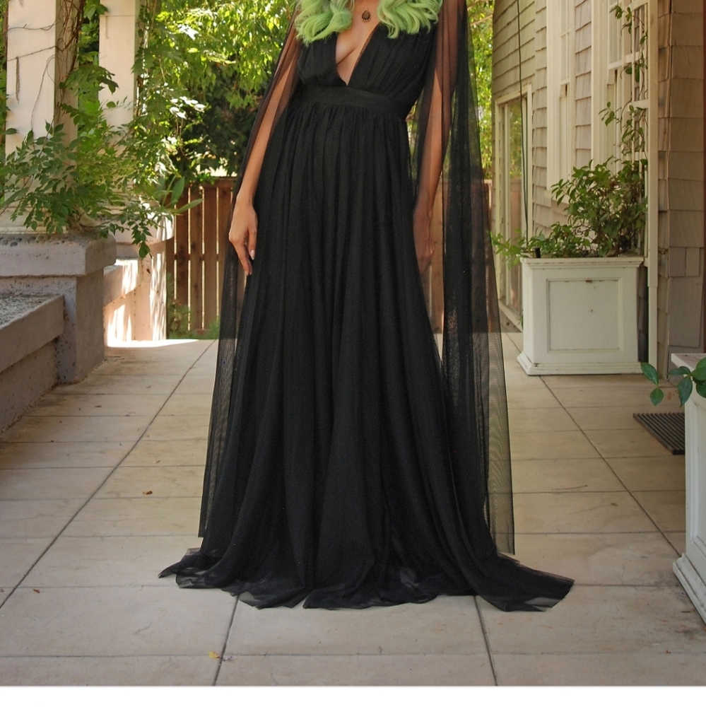 Pinup Girl Clothing Gothic Glamour Gown